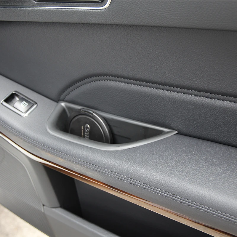 2pcs Door Storage Box For benz CLA W117 C117 GLA X156 A Class 2013-17