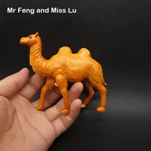 Big Wild Camel познавательное обучение образовательная игра модель животного; изображение игрушечного ребенка