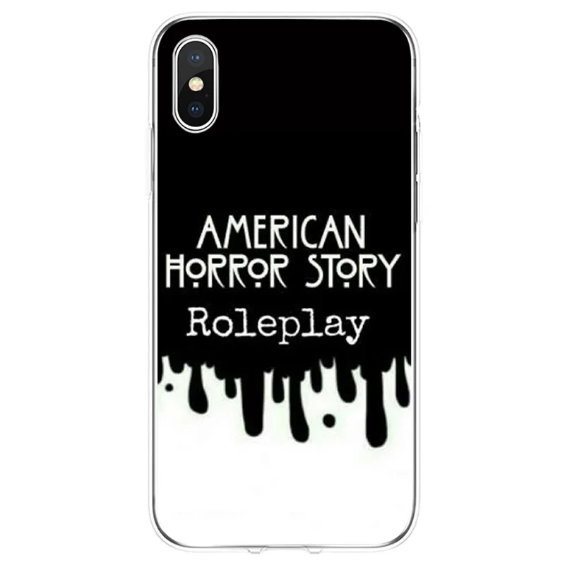 ТВ American Horror Story крышки Чехлы для мобильного телефона из мягкого силикона чехол для iPhone 6 6 S plus 7 8 плюс 5 5S 5C SE для iPhone X XS XR XS Max - Цвет: T19032608-07.jpg