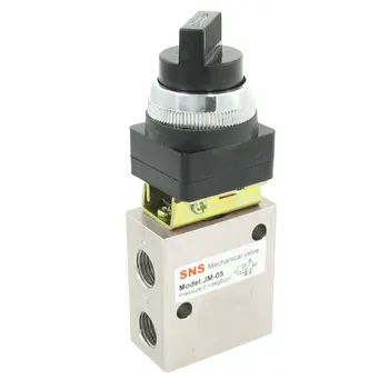 

Free Shipping +Tracking NO New PT JM-05 1/4" PT Standard Type 2 Position 3 Way Pneumatic Mechanical Valve