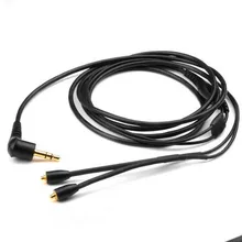 Бесплатная Доставка! оригинальный кабель для Shure SE215 535 846 позолоченные провода/кабеля для наушников гарнитуры, наушники, модернизации кабель