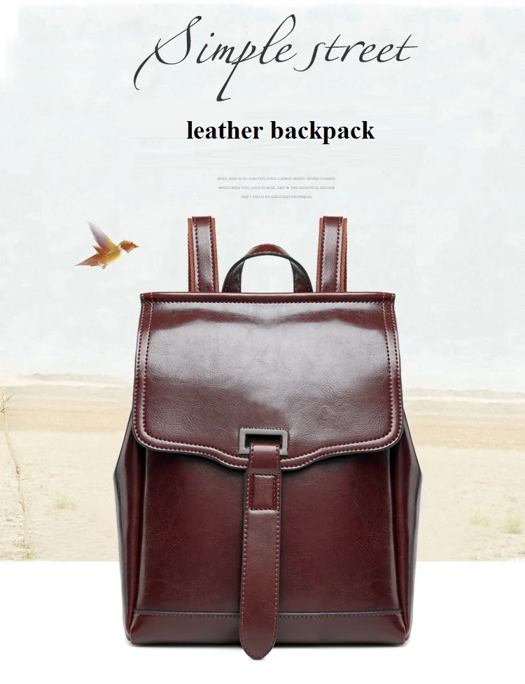 backpack women leather (2)
