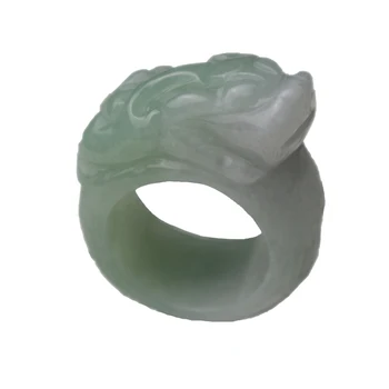 

Natural jadeite pi xiu male domineering ring Myanmar ring>jewerly free shipping