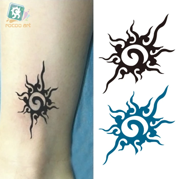 Женские временные тату наклейки на руку и плечо|waterproof fake tattoo|fake tattoo menarm shoulder |