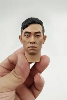 

Mnotht 1/6 Scale Chinese Male Head Sculpt Jordan Chan Youth and Danger Man Soldier Model for 12in Body Action Toy Figures