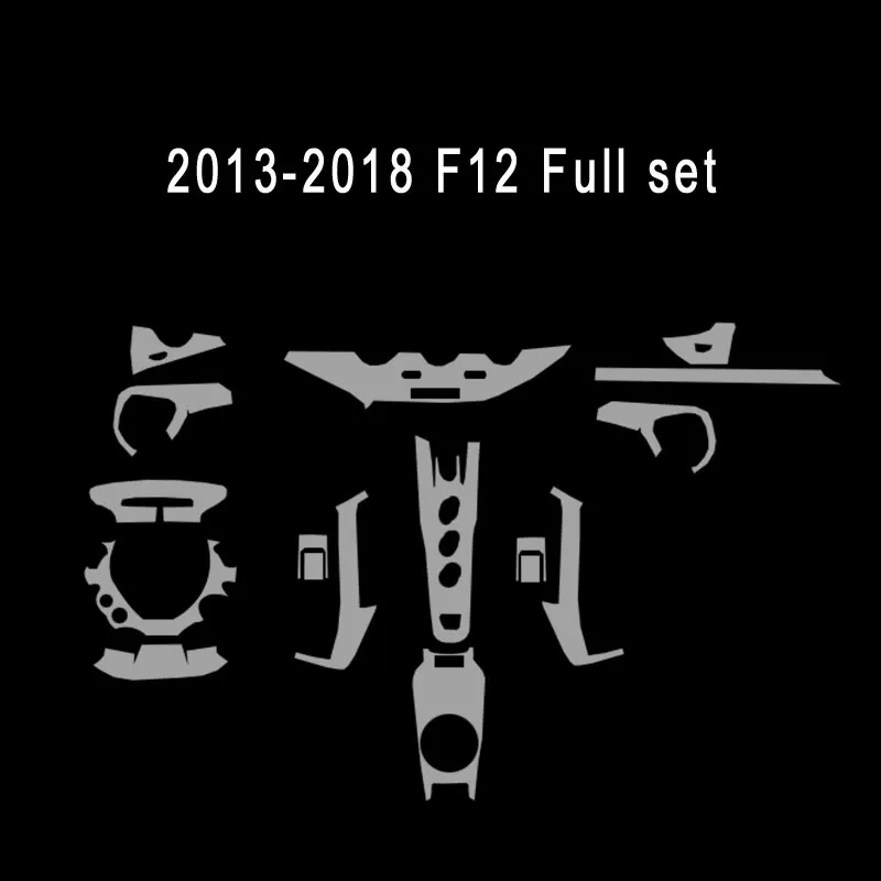 Наклейка для Ferrari прозрачная рекламная ТПУ пленка наклейка s для Ferrari F12 центральная консоль автомобильные аксессуары 2013