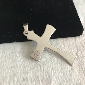 

New Arrival Stainless Steel Cross Pendant Fashion Charms Punk DIY Necklace Pendants For Men Women Pendants Jewerly 30pcs/lot