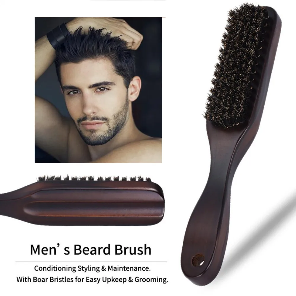 Bristle Hair Shaving Brush For Men Cleaning Men's Barber Salon Men
