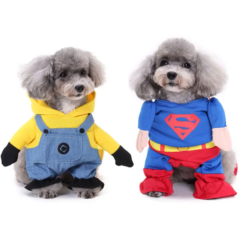 Drôle Chien Costumes Pet Set Vêtements Personnage De Dessin