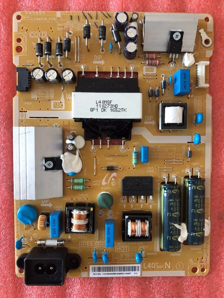 originalfor samsung UA40J5000AR UA40J5000ARXXP мощность доска BN44-00851B L40MSFN-FHS