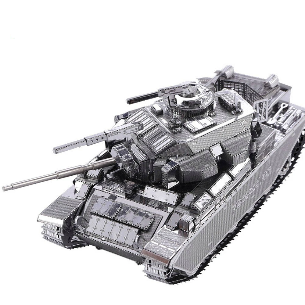 

Original Piececool CENTURION AFV Tank P058-S Model DIY 3DAssembling Laser Cut Metal Puzzle Toys 2 SHEETS Military Series