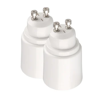 

Fireproof plastic GU10 to E27 socket adapter conversion lamp holder converter socket bulb adapter LED lamp holder accessories