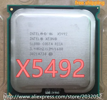 

Intel Xeon X5492 3.4GHz/12MB/1600MHz/Quad Core Server LGA 771 CPU/SLBBD(working 100% Free Shipping)