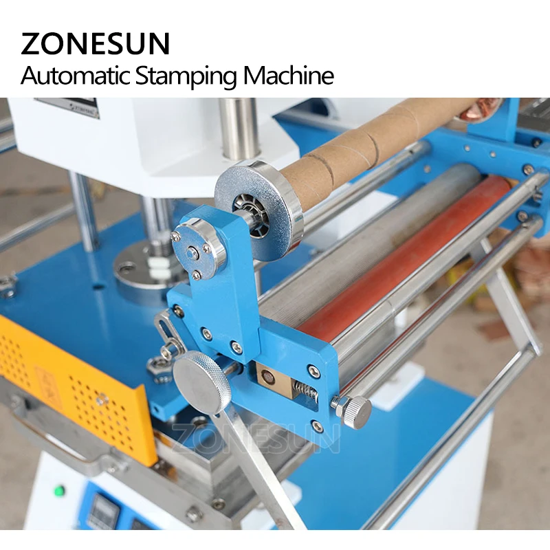 ZONESUN ZY 819M пневматическая машина для штамповки логотипа кожи имени карты|Кухонные