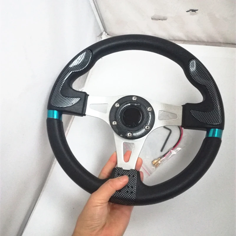2017 new racing steering wheel / universal 13 inch steering wheel / car