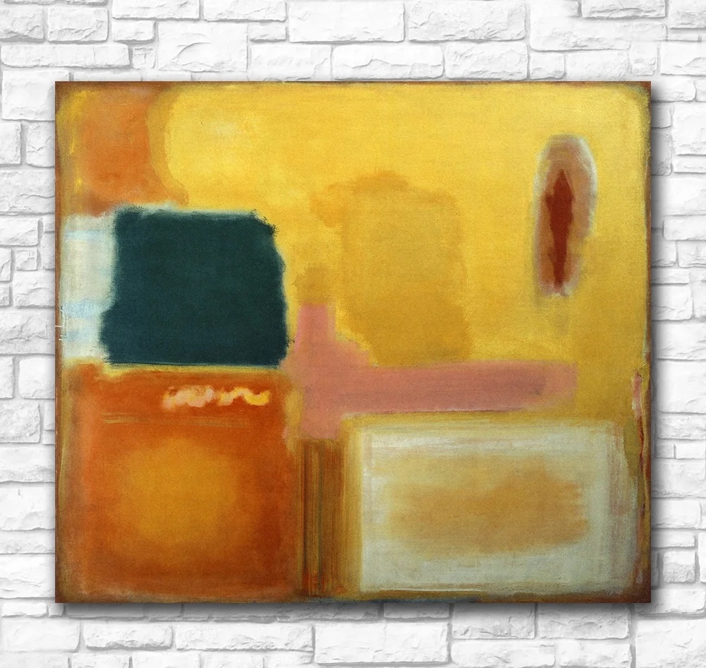 

Wall Pictures For Living Room Abstract Mark Rothko Mauve Intersection Canvas Art Home Decor Modern No Frame Oil Painting