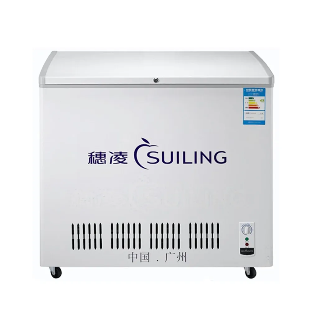 239L Top Single Door Ice Cream Chest Deep Freezer Beer Beverages