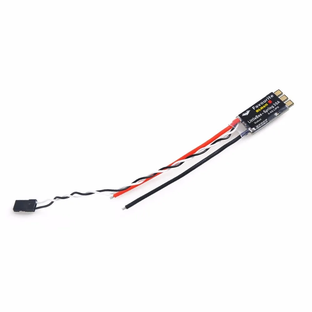4 шт. оригинальный FVT LITTLEBEE BLlheli s SPRING 30A ESC 2 6S поддержка мультикоптера Mulitshot DSHOT Oneshot42