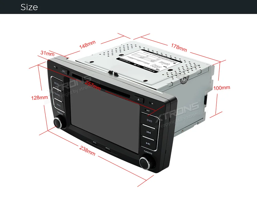 Excellent 7" Android 8.1 OS Car DVD Multimedia GPS Radio for Skoda Octavia 2009-2013 & Yeti 2008-2014 with Split Screen Function Support 22