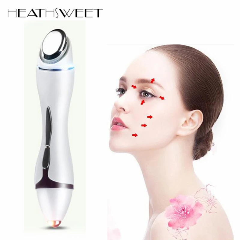 

Chargeble Electric Face Eye Care Massager IPL Ion Eye Wrinkle Pouch Removal Stick Vibration Beauty Pen Infrared Heat Treatment