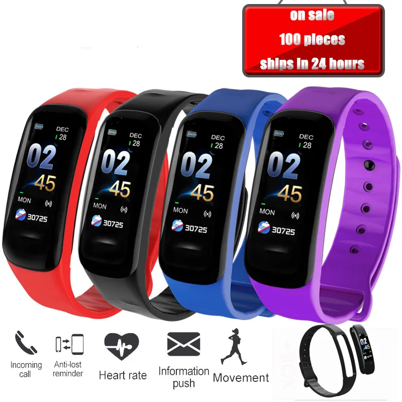 

Fitness Tracker Smart bracelet Activity Tracker with Heart Rate Monitor Watch Sleep Monitor Step Counter Pedometer for Women Men
