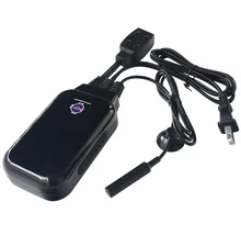 UP FIsh Tank Temperature Controller For Heating Rod Double Temperature Sensor Double Screen Display Mirocomputer Control 