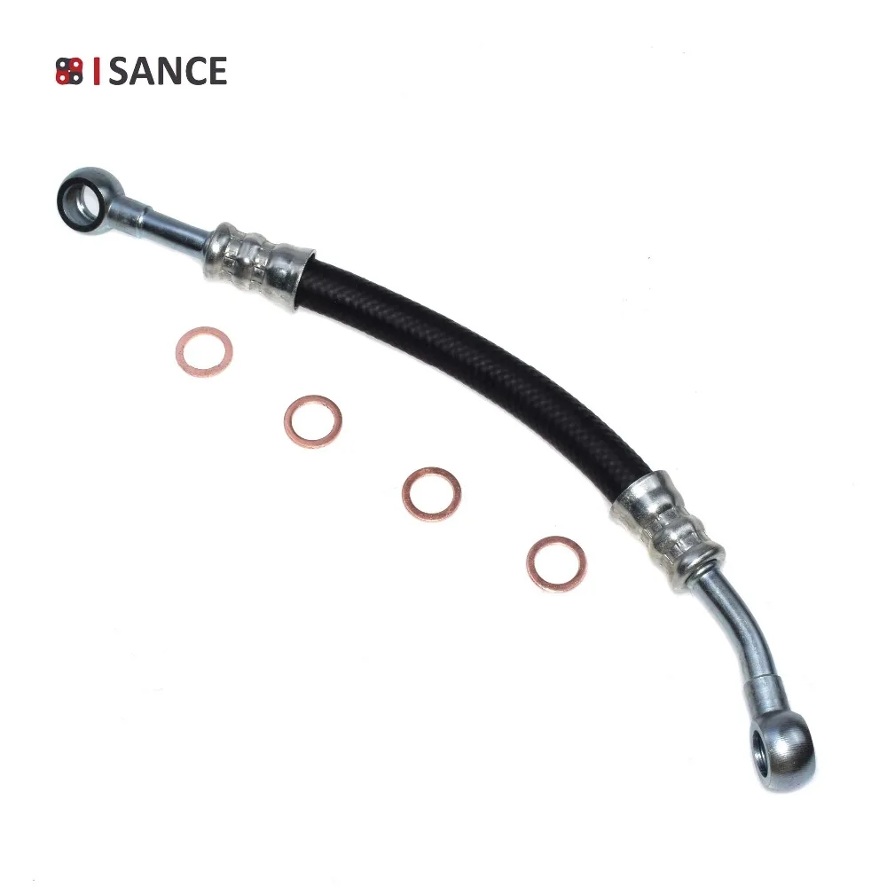 

ISANCE Engine Oil Filter Line Vanos to Block Oil Pipe Hose For BMW 3 5 Series X3 X5 E46 E36 E39 E60 323 325 330 525 528 530