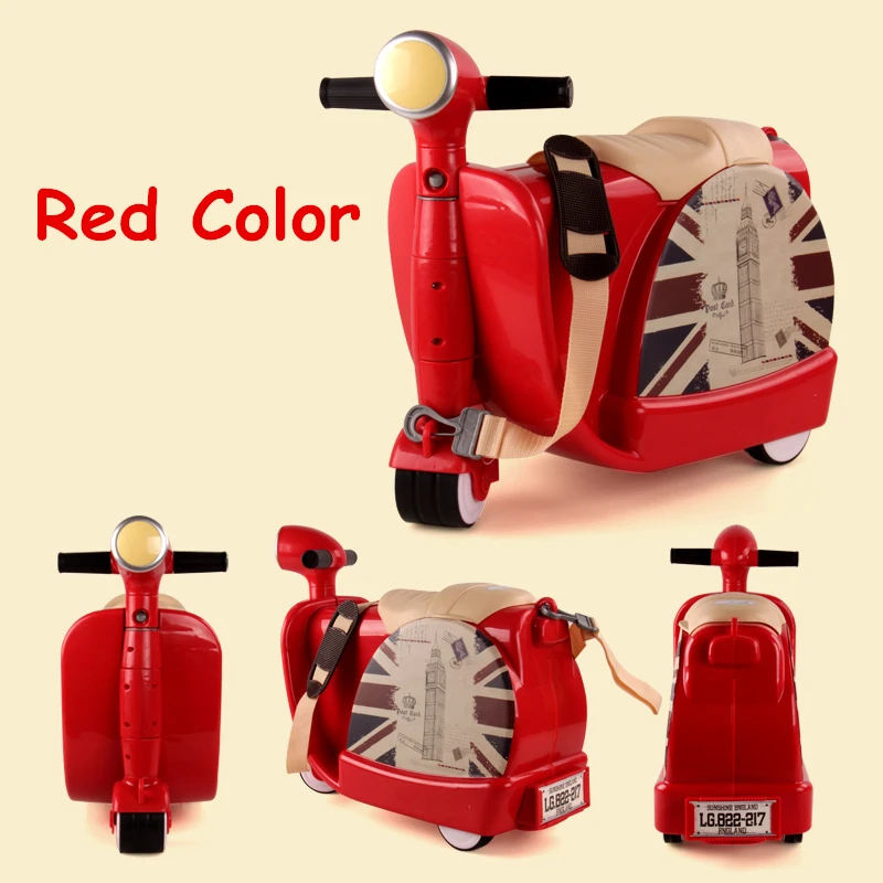 

Fashion!18inches kids lovely multi-purpose cartoon travel luggage bags,children schoolbag toy luggage seat suitcase for travel