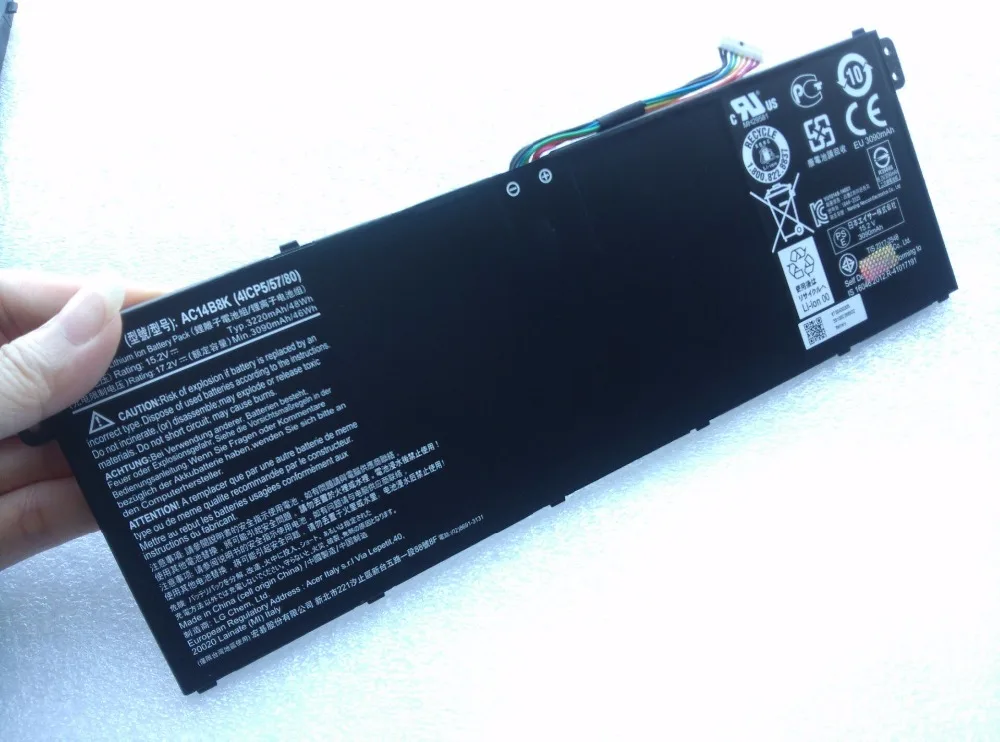 48Wh AC14B8K Аккумулятор для Acer TravelMate B115 M MP P236 M|Аккумуляторы ноутбуков| |
