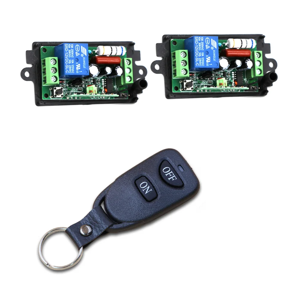 

AC 220V Wireless Remote Control Switch 1CH Receiver Remote Controller Transmitter Hall Bedroom Ceiling Lights Lamps 315/433Mhz