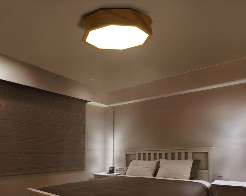 Illuminazione Per Soffitti In Legno : Art deco luminosità dimmerabile soffitto in legno luci per camera