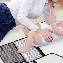 Пеленальный Коврик для младенцев портативный водонепроницаемый коврик для мочи подгузник пеленка чехол полиэстер для дома путешествия на открытом воздухе водонепроницаемая Детская мозаика