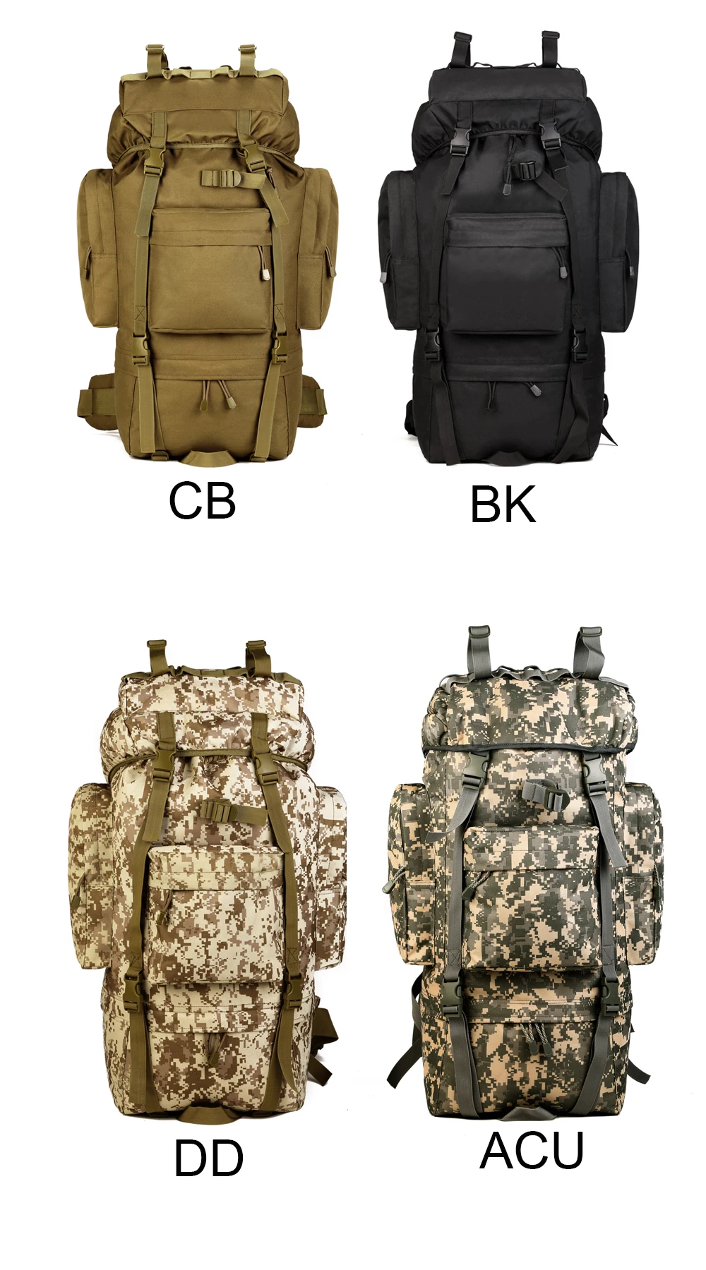 Походный охотничий рюкзак, тактический, комфортный, водонепроницаемый, вместительный, Военный стиль, для улицы, дорожная сумка, для походов, походов