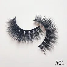 Безжалостные натуральные накладные ресницы UPS 30 пар Накладные ресницы длинный макияж 3D накладные ресницы из норки ресницы норковые волосы