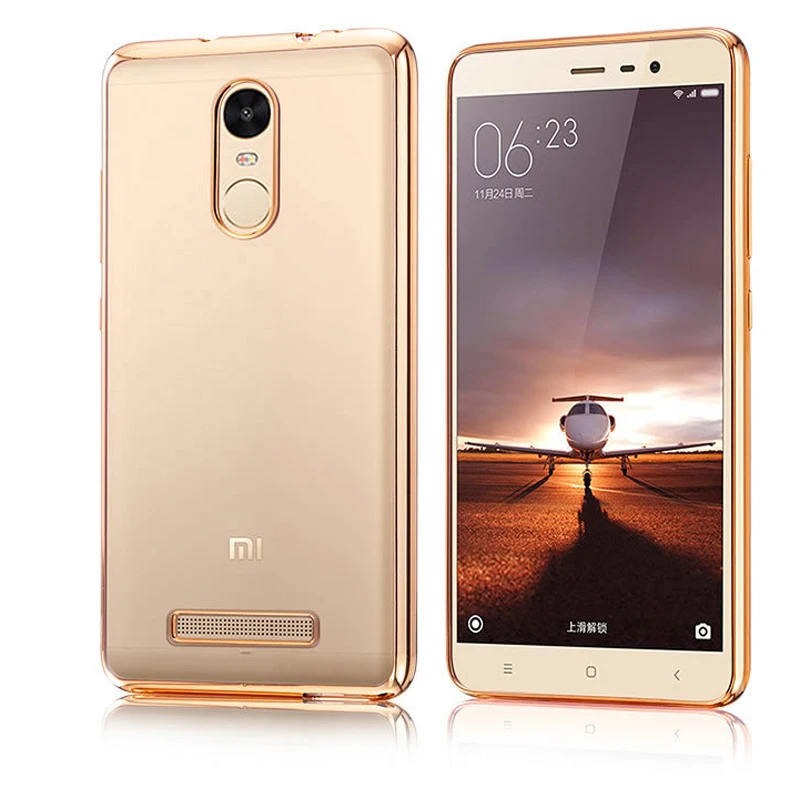For Xiaomi Mi4C Mi 4C 4S 5 Redmi 2 Hongmi 2 3 note 2 note 3 Plating Gilded Soft Silicone TPU Phone Case