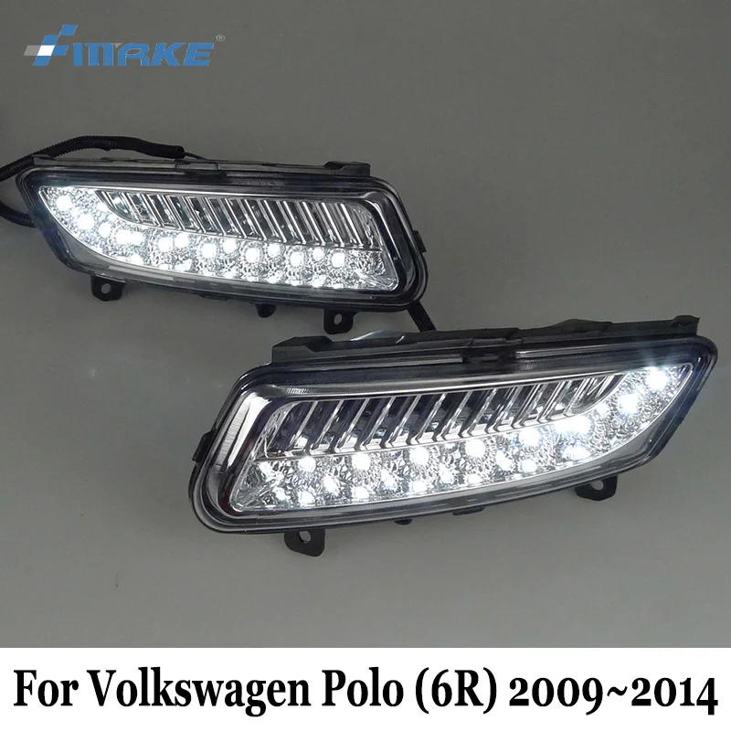 SMRKE DRL For Volkswagen Polo 6R 20092014 / Car LED Daytime Running