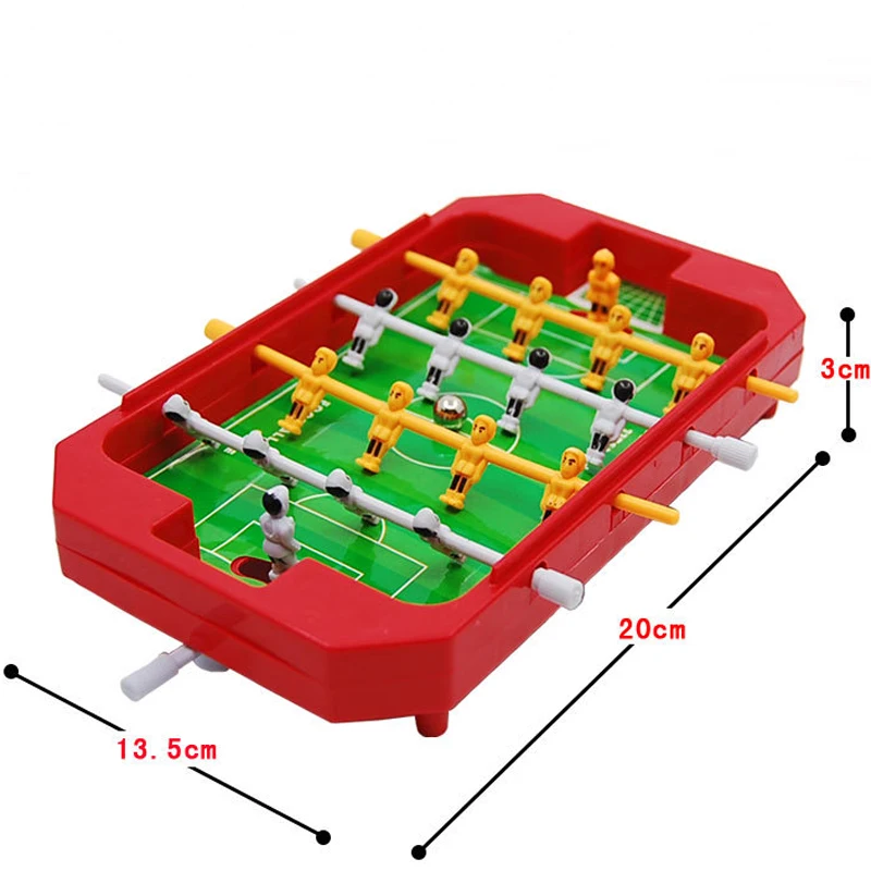 

Soccer Football Shooting Machine Board Games for Children 4 Pole Desktop Match Table Game for Kids Adults Reaction Training