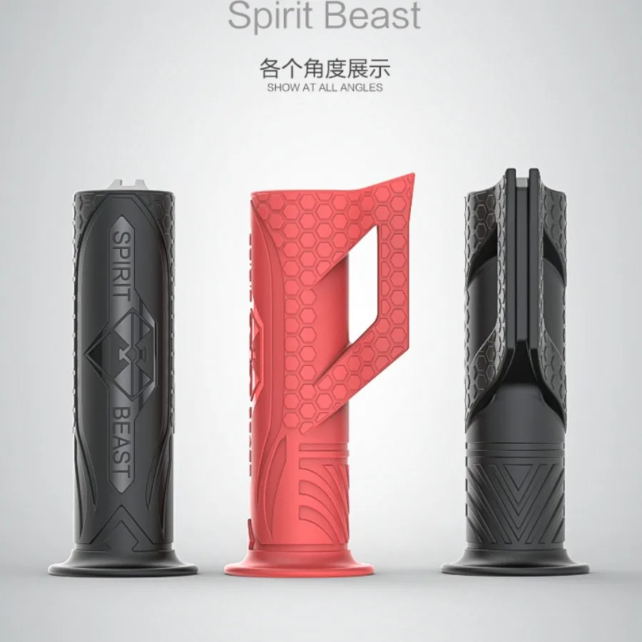 2 шт./лот чехол для руля Spirit Beast handle styling Нескользящие частицы tpr хорошее