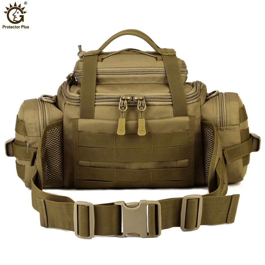Men's Tactics Bag Waist Pack Men Fanny Pack Molle Bag High Quality Nylon Belt Pocket Military Messenger Bag Hunt Waist Bag