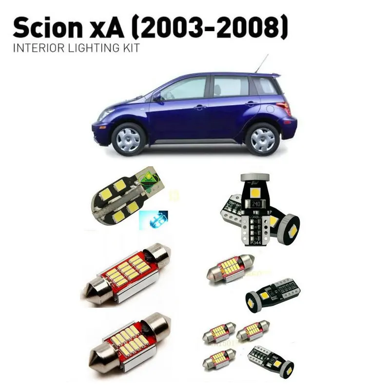Led interior lights For Scion xa 2003-2008 9pc Lights Cars lighting kit automotive bulbs Canbus | Автомобили и мотоциклы