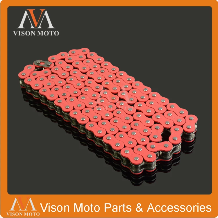 520 X Ring Seal Chain 120 Link For Honda CR125 CR250 CRF250 CRF450 CRF150 CRF230 CR CRF CRF250R CRF250X CRF450R XR650 Dirt Bike