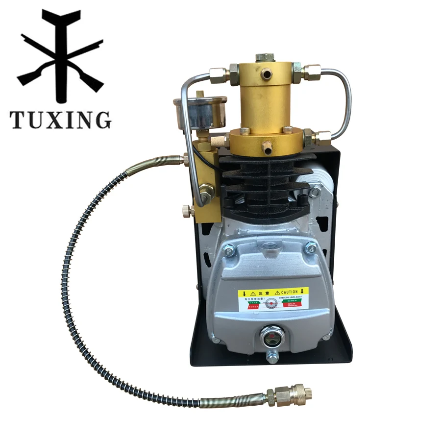 

4500 psi compressor adjutable auto stop TUXING high pressure pump 110V 220V