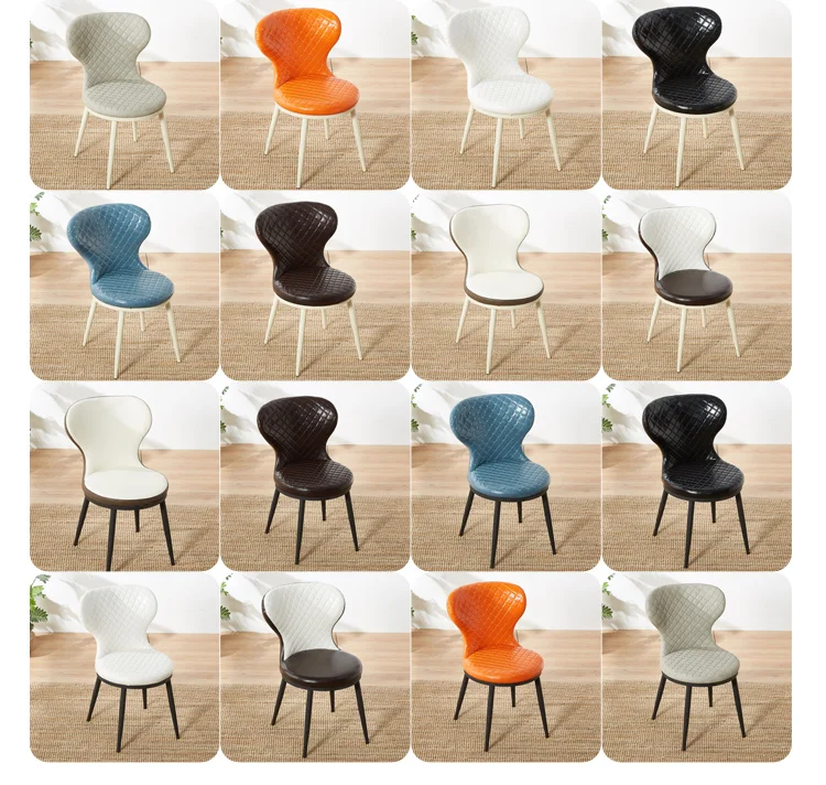 Хорошее качество стул для взрослых Европейский стиль стул для ресторана отеля кожаный стул для ногтей стол стул
