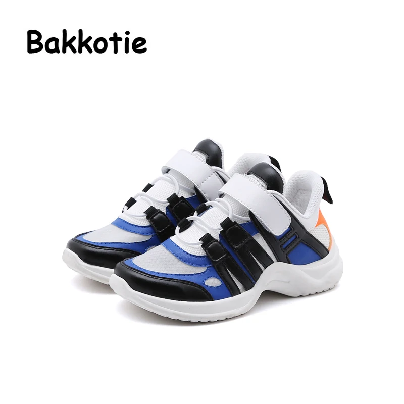 

Bakkotie 2018 New Spring Fashion Baby Girl Mesh Sport Sneaker Kid Boy Casual Soft Shoe Children Black Brand All-Match Trainer