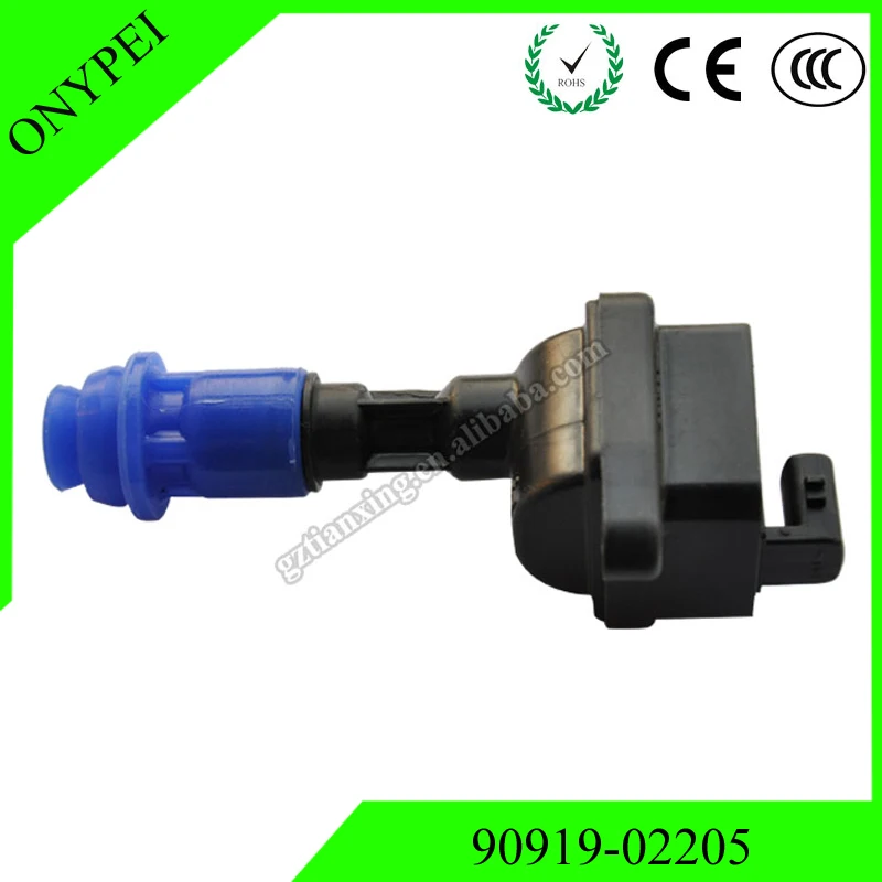 Бесплатная доставка катушка зажигания 90919-02205 для 93-98 Toyota Supra 90919 л Mark2 Chaser Soarer Aristo