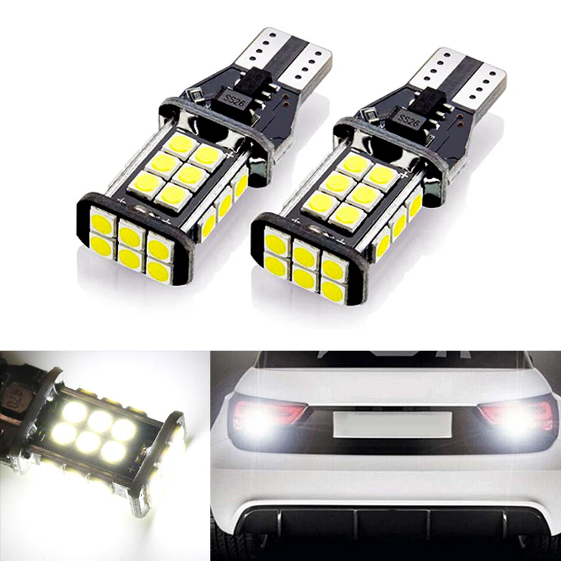 

DOTAATDW 2x T15 W16W LED CANBUS Samsung 3030 Chip High Power Backup Reverse Light for audi A1 A3 A4L A6L A5 A7 Q3 Q5 Q7 S5 TT