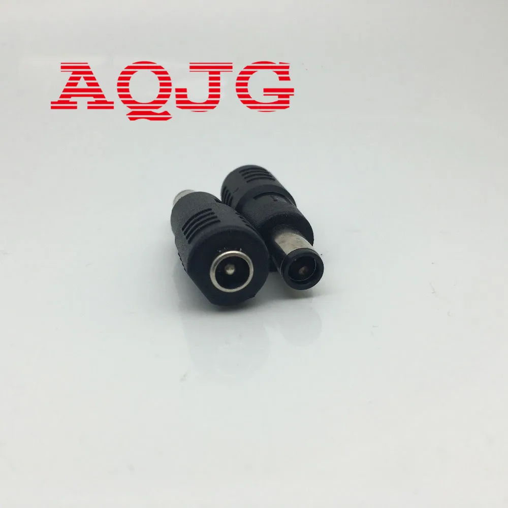 

2PCS/LOT 5.5 x 2.1 mm female to 6.5 x 4.4 mm male AC DC Power Connector Adapter Laptop AQJG
