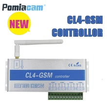 CL4-GSM 4 Реле Выход GSM переключатель SMS контроль Лер для управления светильник и бытовая техника используется для авторизованного доступа двери, управления