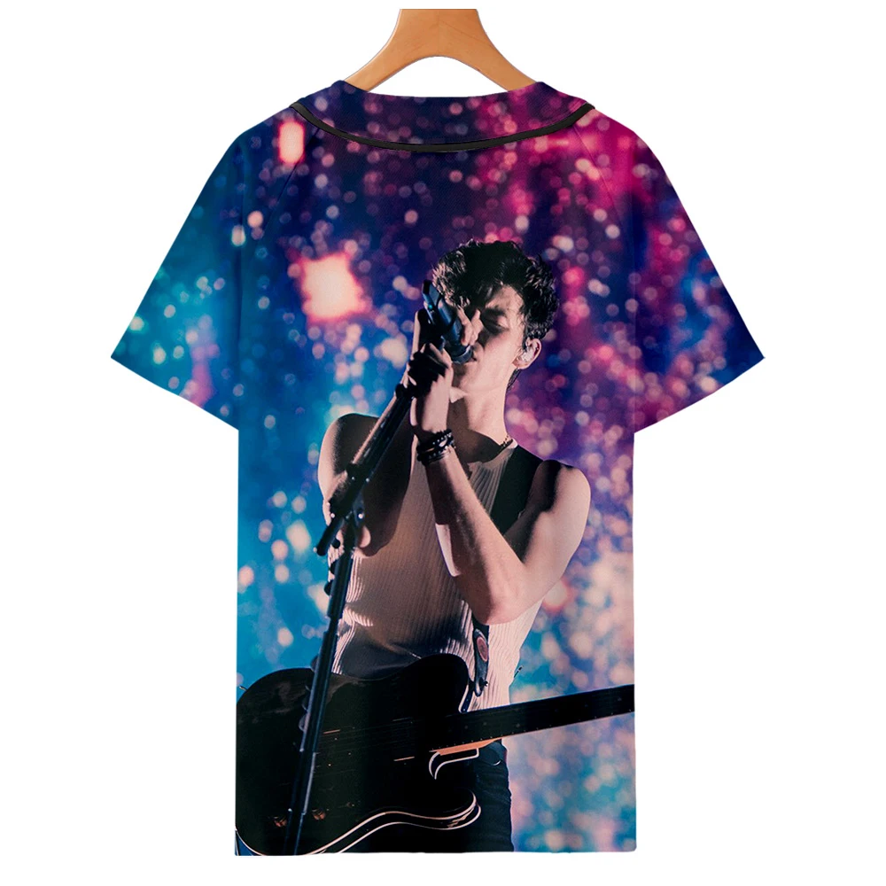 Альбом с подсветкой в стиле Kpop Shawn Mendes новинка 2019 бейсбольная Униформа коротким
