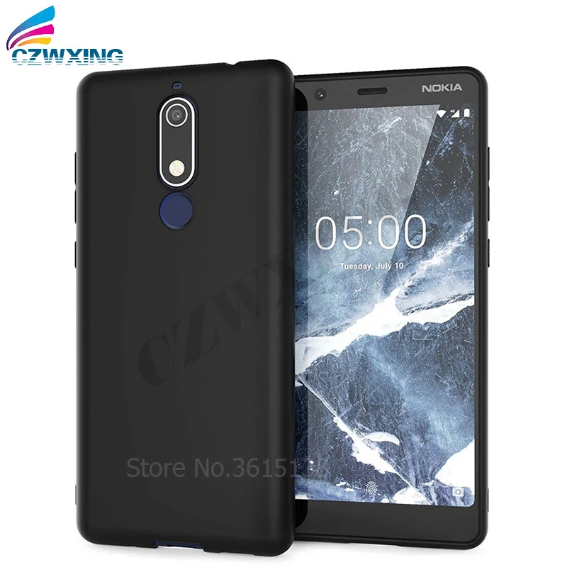 For Nokia 5.1 Case Soft Silicone Back Cover Phone 2018 TA-1075 TA-1061 TA-1088 TA-1081 TA-1076 |